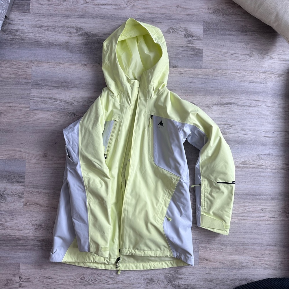 Burton Silver Quilted Jacket